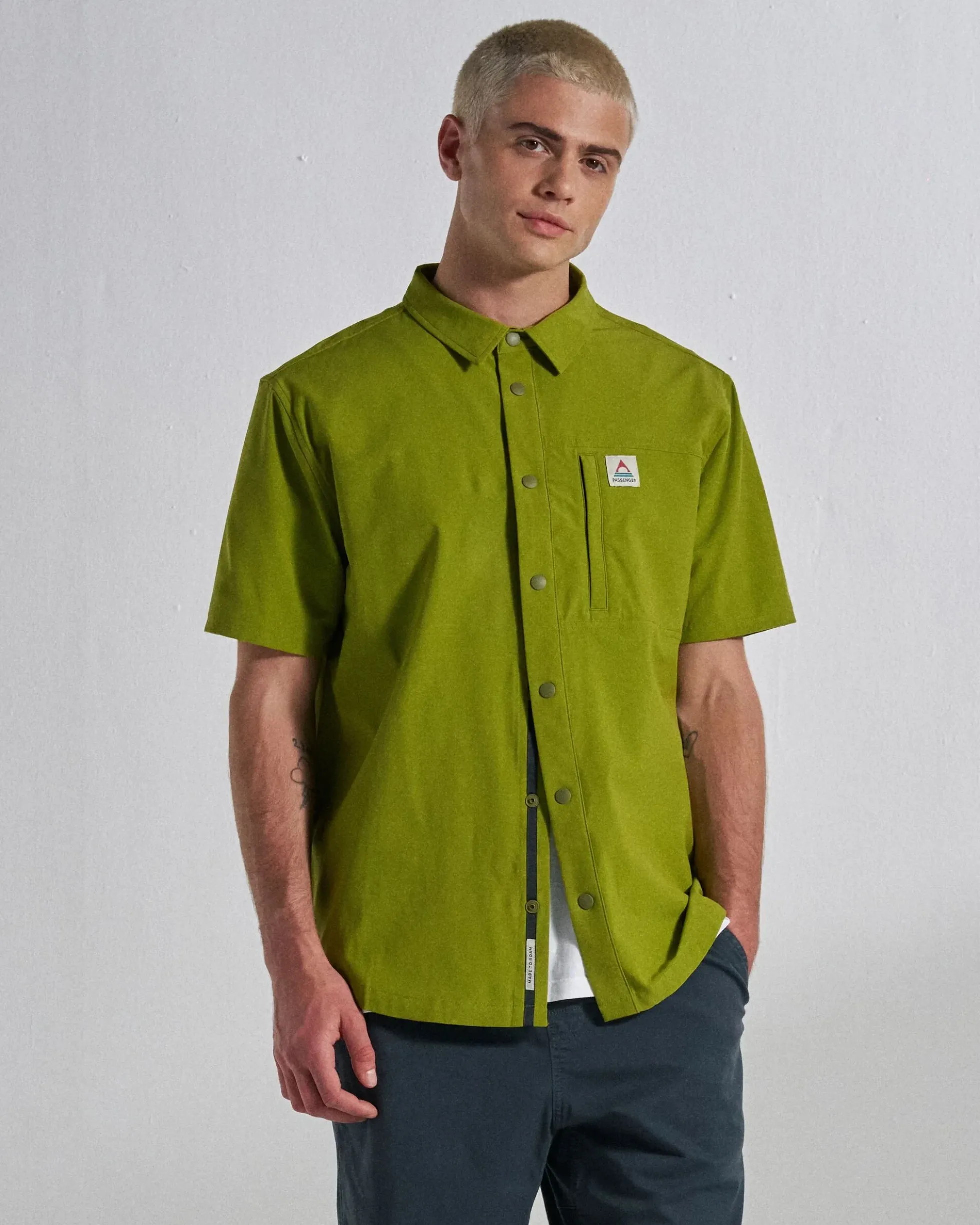 Men's Traveller Short Sleeve Stretch Shirt