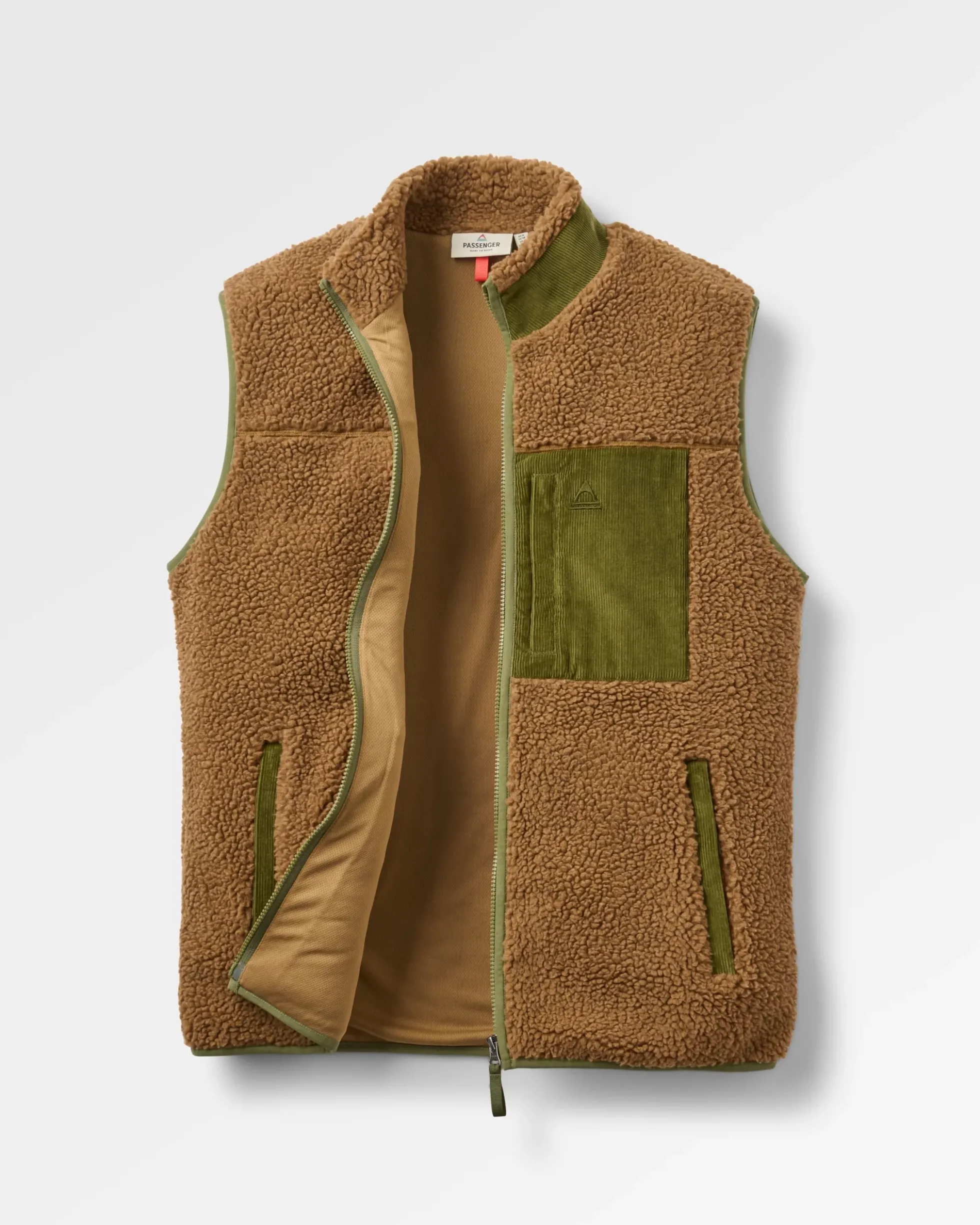 Men's Trekker Deep Pile Sherpa Vest