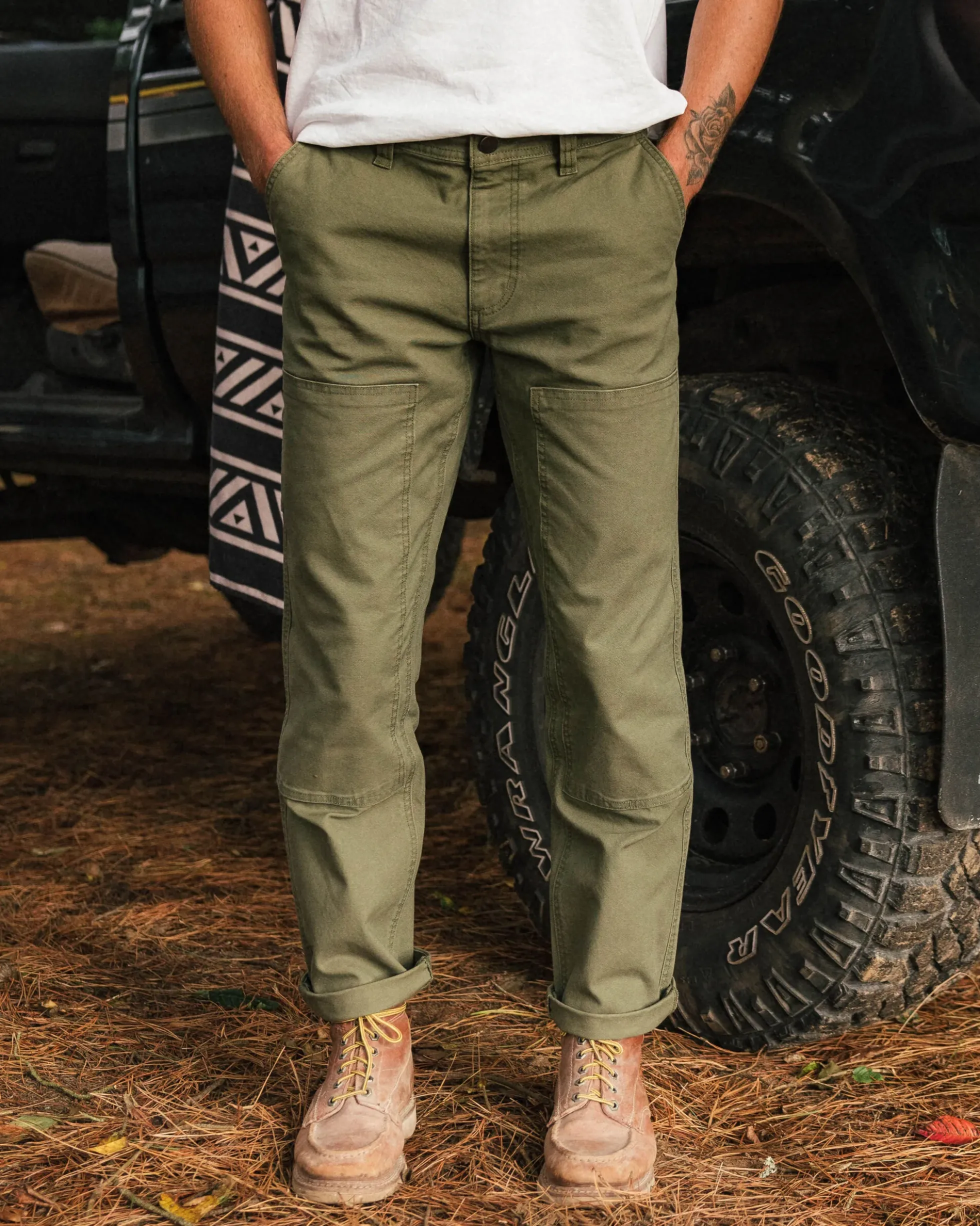 Men's Vantage Cotton Canvas Trouser