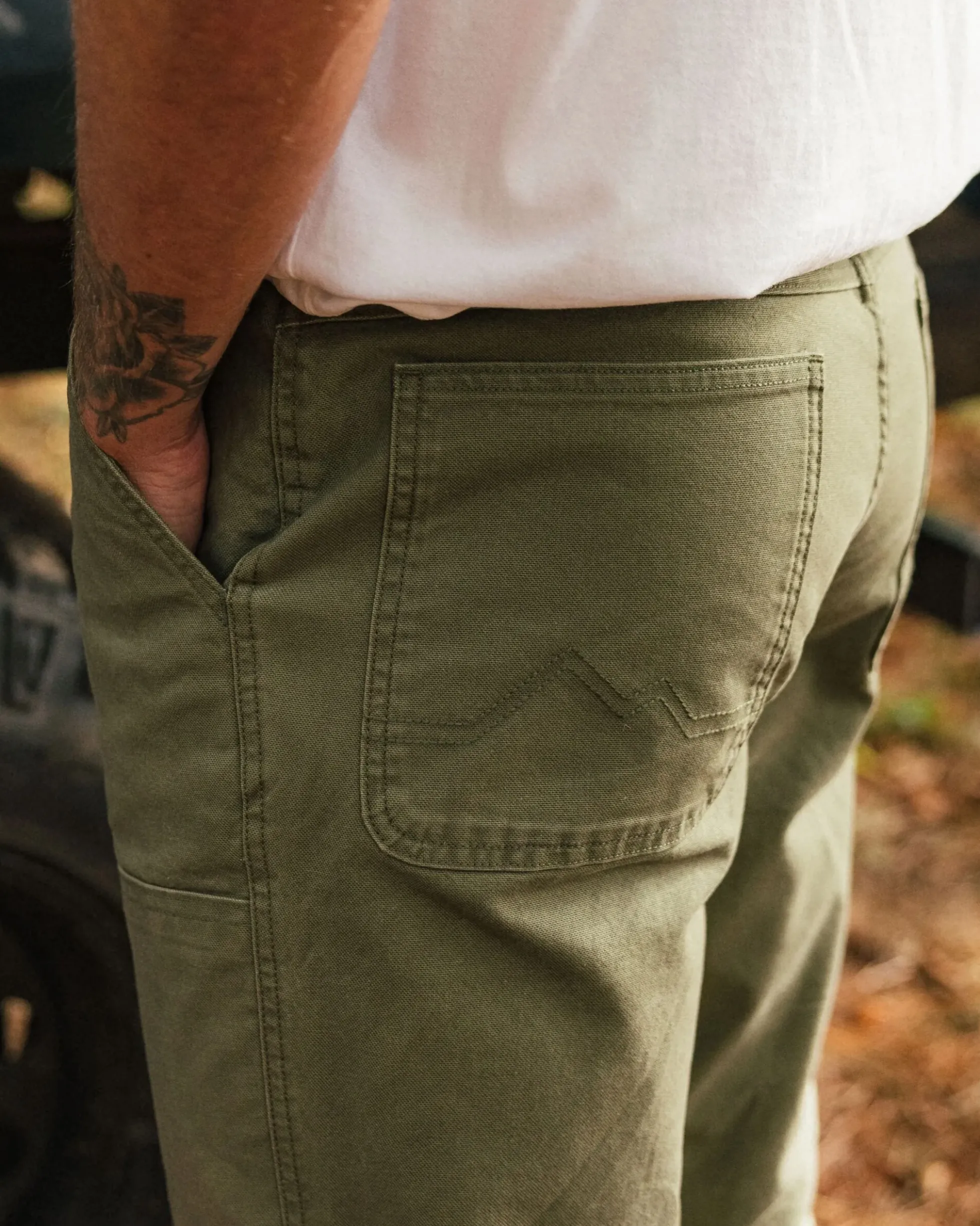 Men's Vantage Cotton Canvas Trouser
