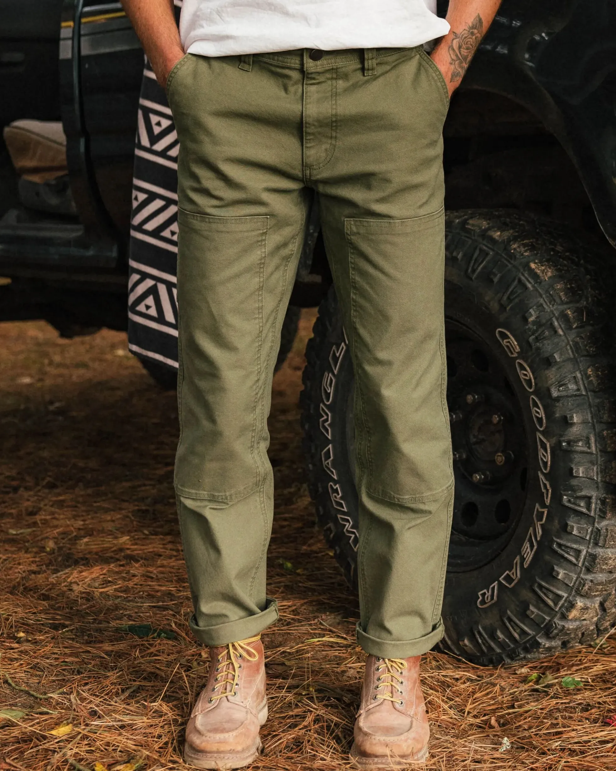Men's Vantage Cotton Canvas Trouser