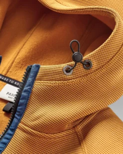 Men's Vertical Full Zip Hooded Fleece