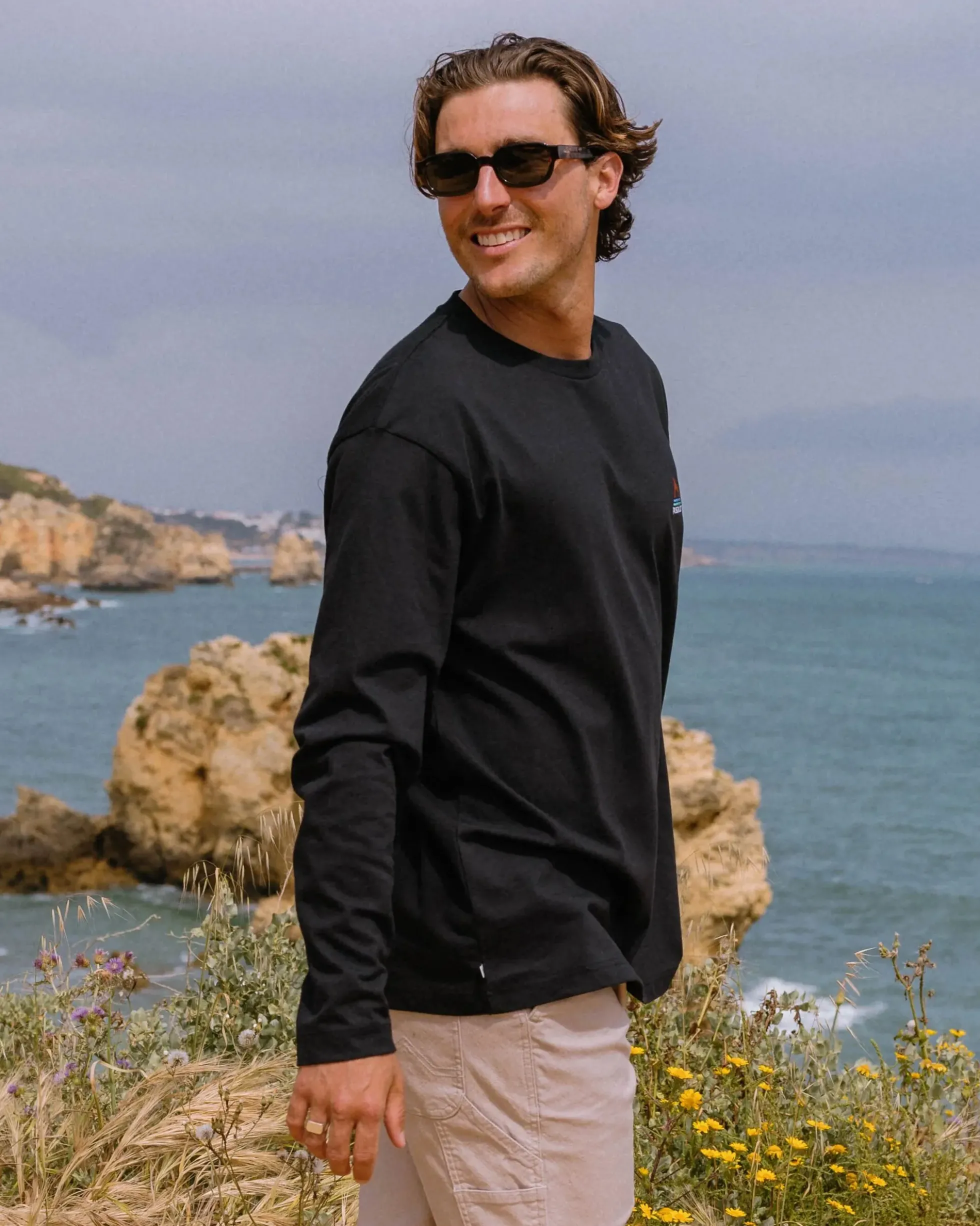 Men's Vita Organic Cotton Relaxed Fit LS T-Shirt