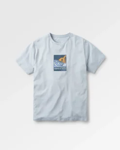 Men's Waves & Trees Organic Cotton T-Shirt