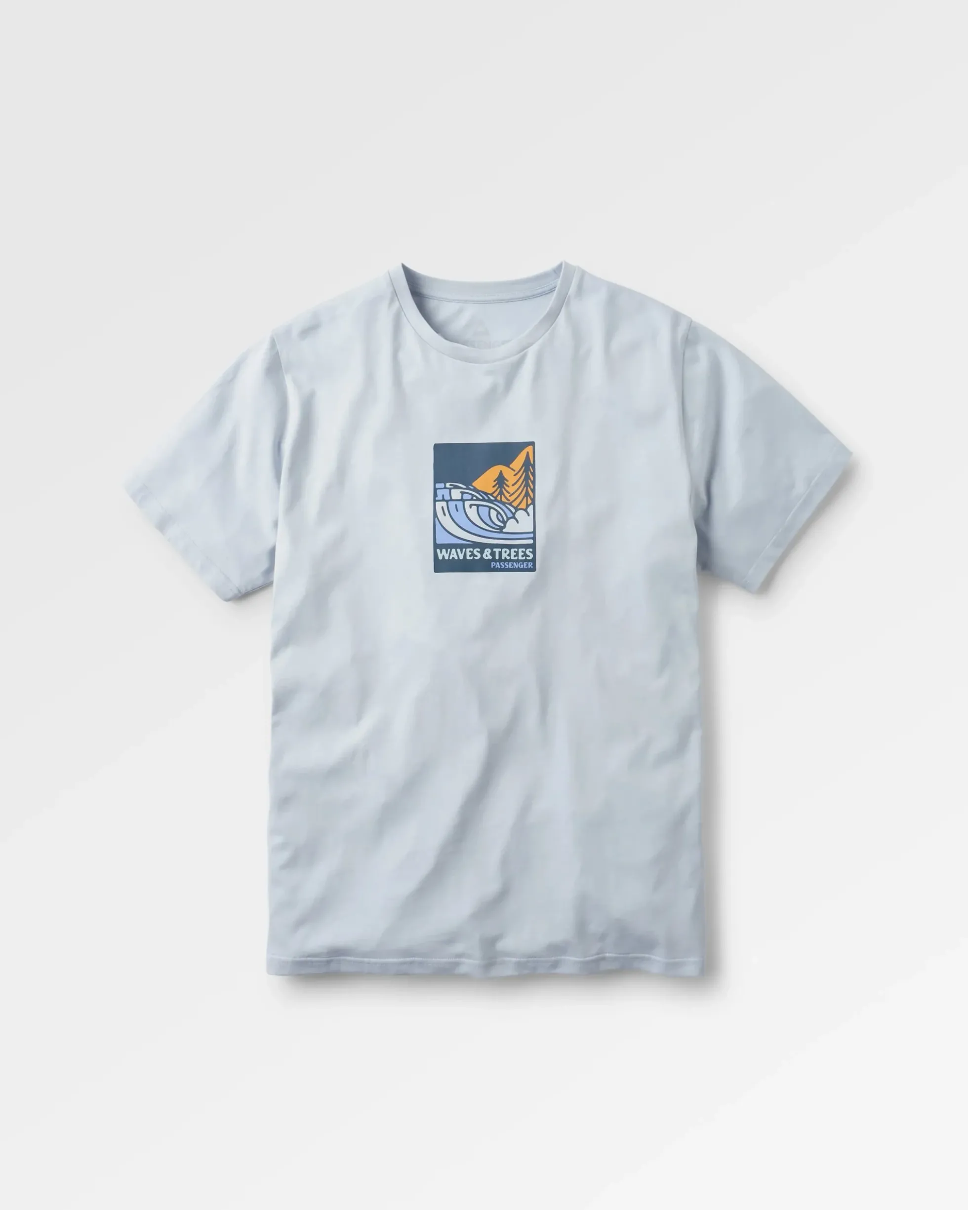 Men's Waves & Trees Organic Cotton T-Shirt