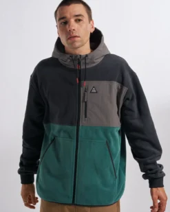 Men's Woodland Full Zip Hooded Polartec® Fleece