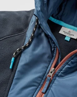 Men's Woodland Hooded 1/2 Zip Polar Fleece