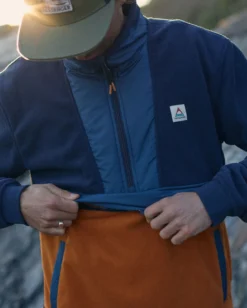 Men's Woodland Hoodless Polar Fleece