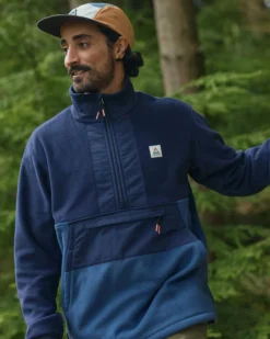 Men's Woodland Hoodless 1/2 Zip Polartec® Fleece