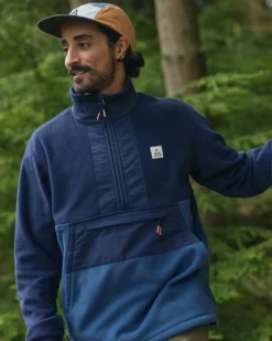 Men's Woodland Hoodless 1/2 Zip Polartec® Fleece