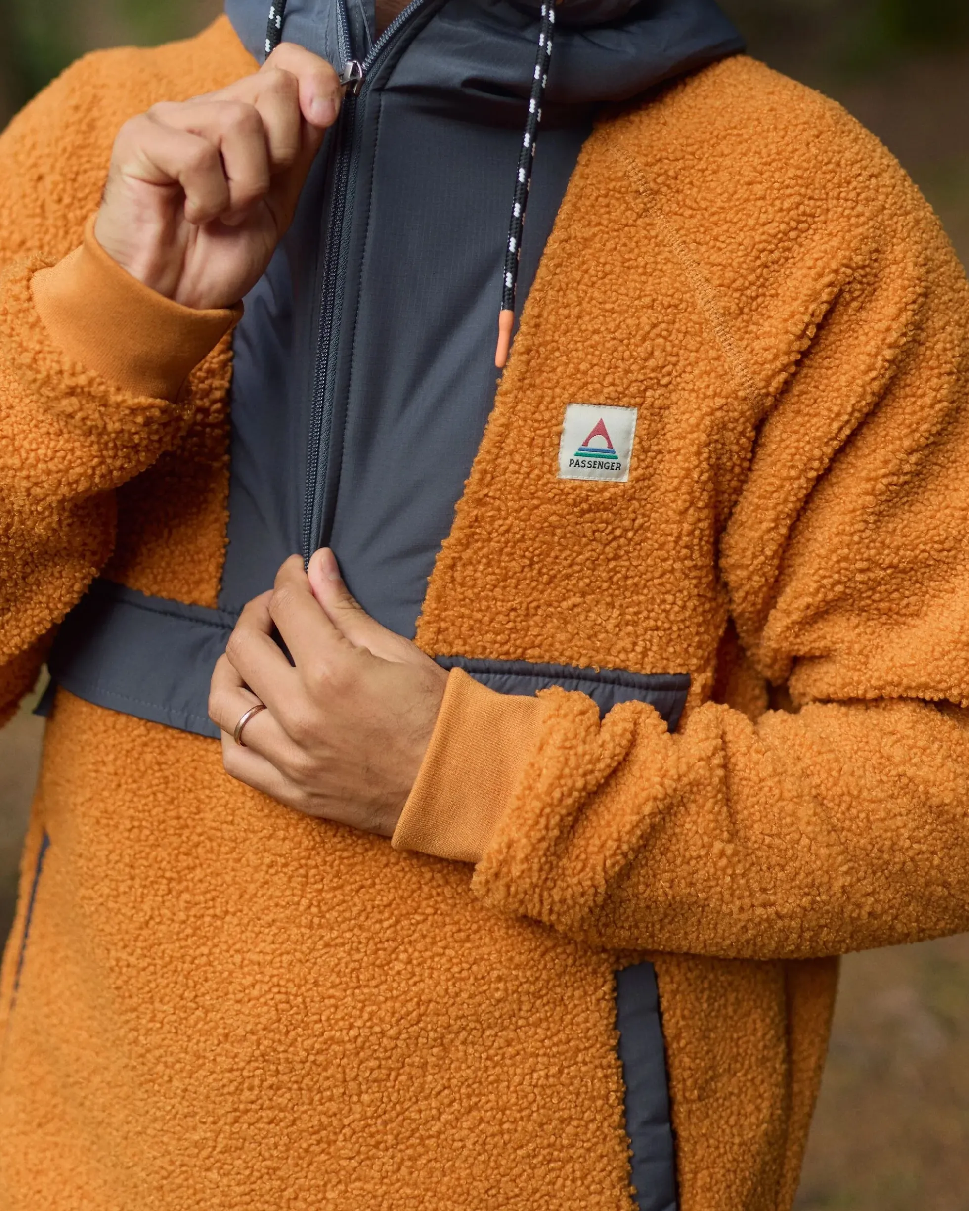 Men's Woodland Polar-lined Sherpa Fleece