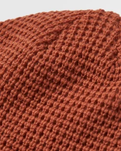 Moss Double Layer Waffle Beanie