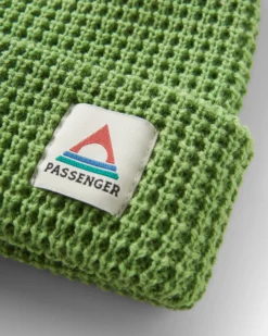 Moss Double Layer Waffle Beanie