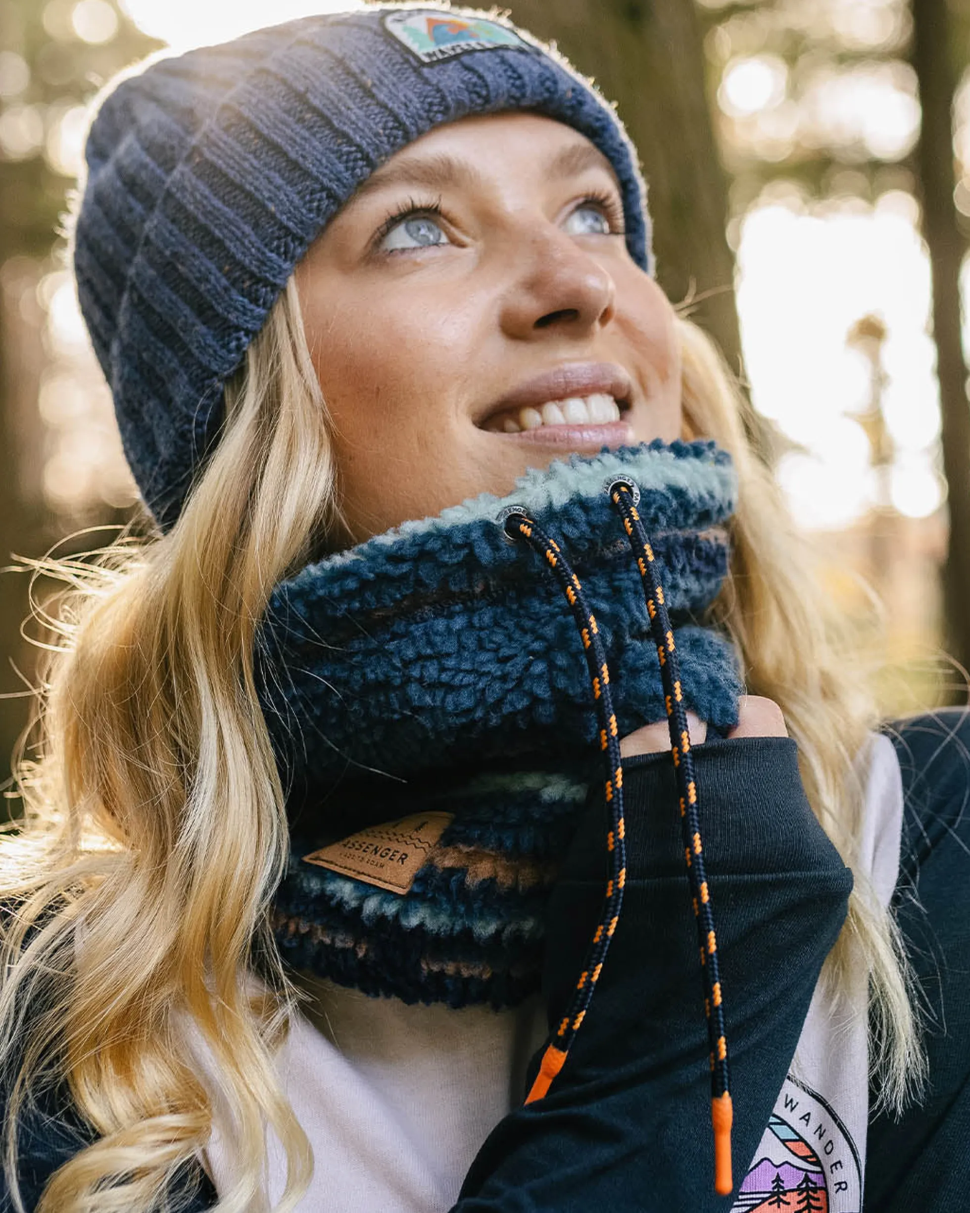 Mulled Sherpa Fleece Snood
