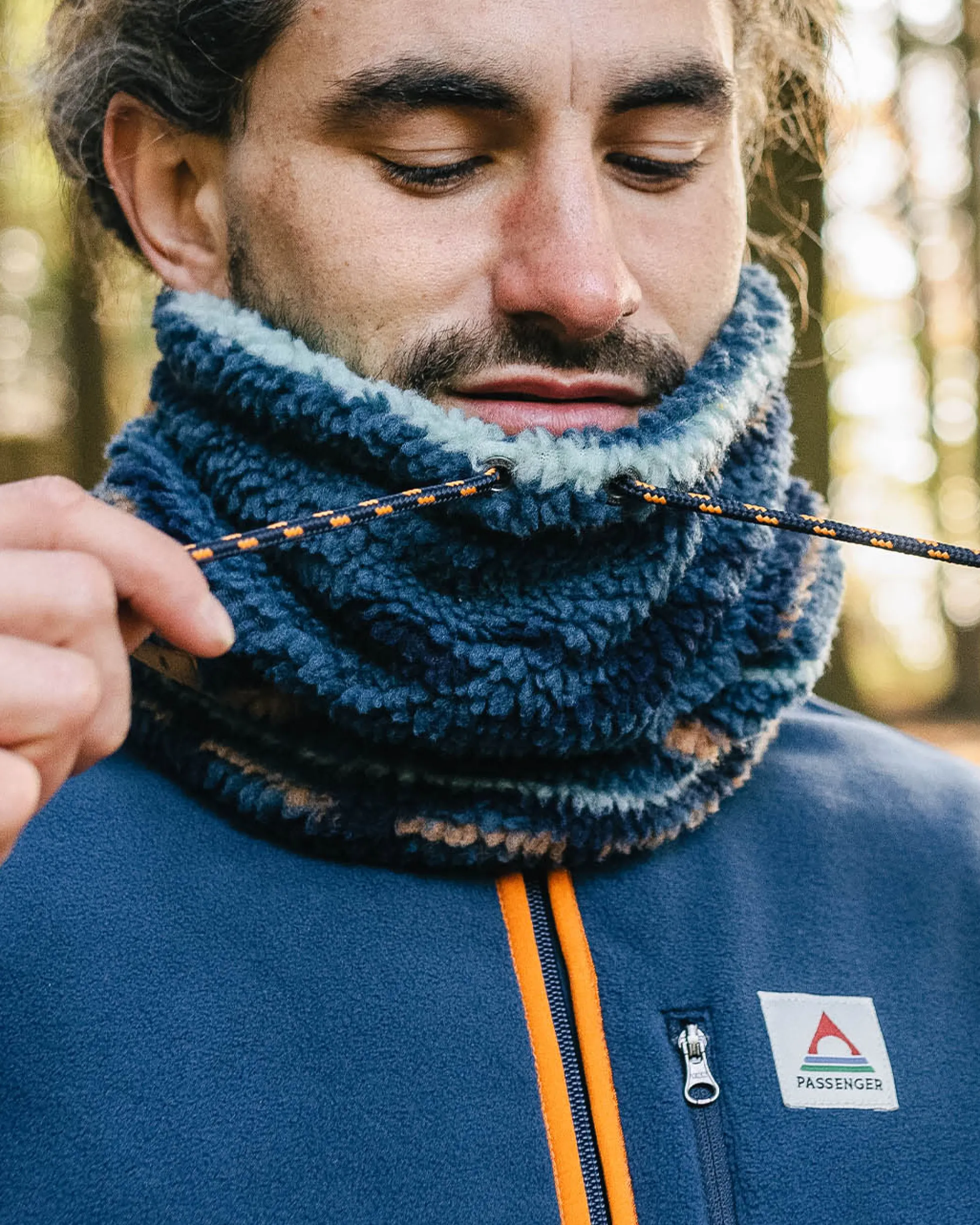 Mulled Sherpa Fleece Snood