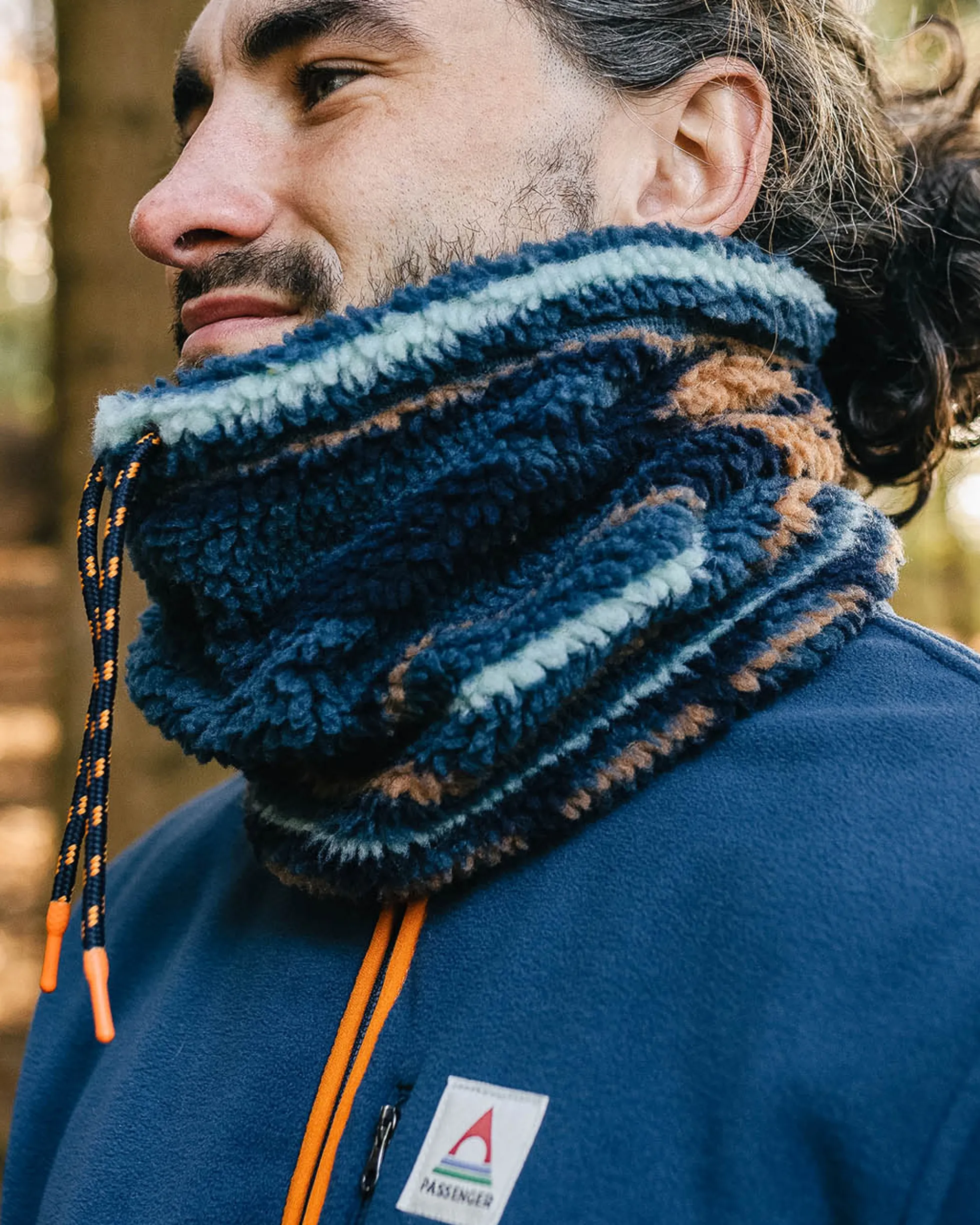 Mulled Sherpa Fleece Snood
