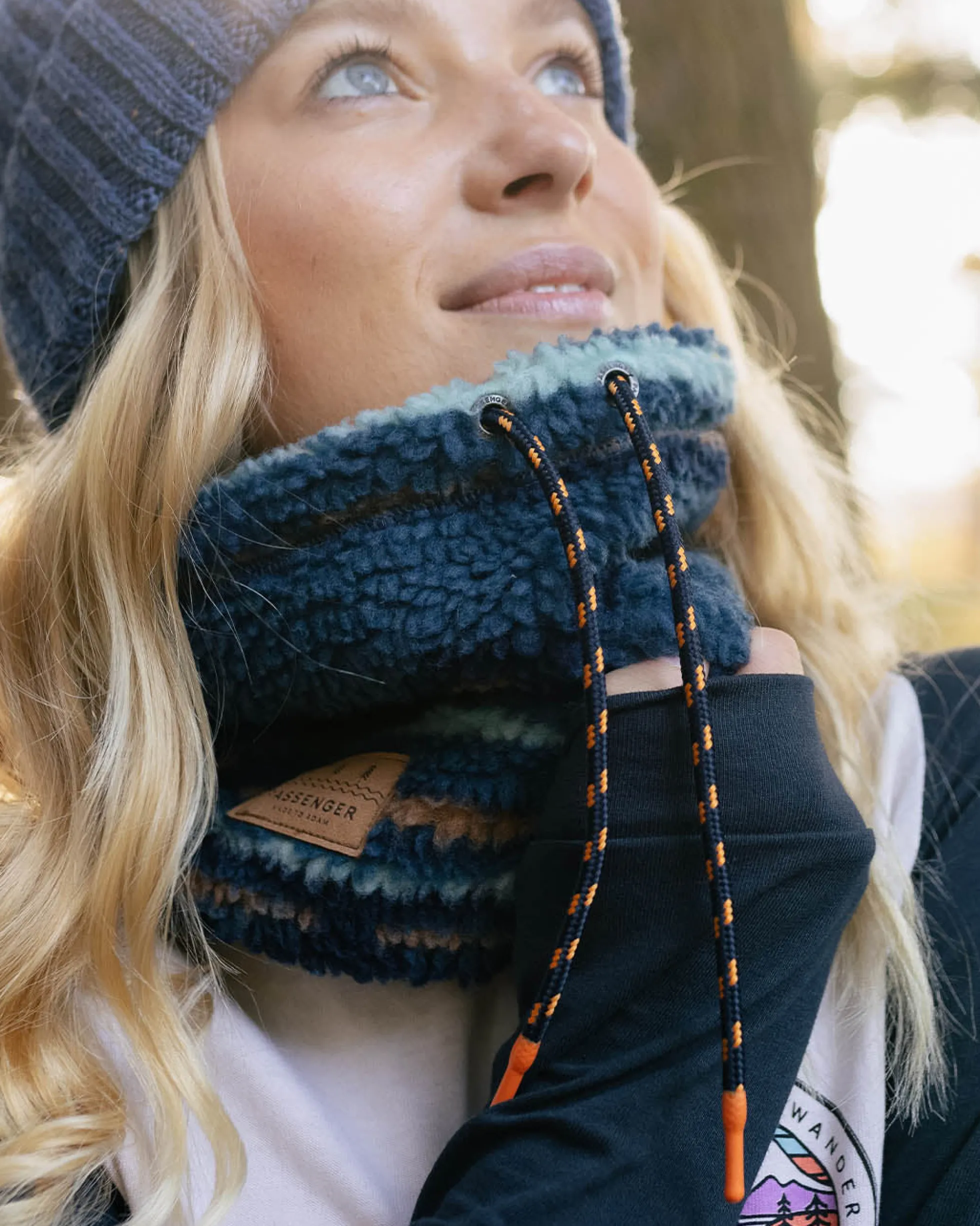 Mulled Sherpa Fleece Snood