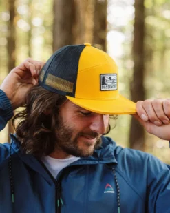 Roamer 7 Panel Organic Cotton Trucker Cap