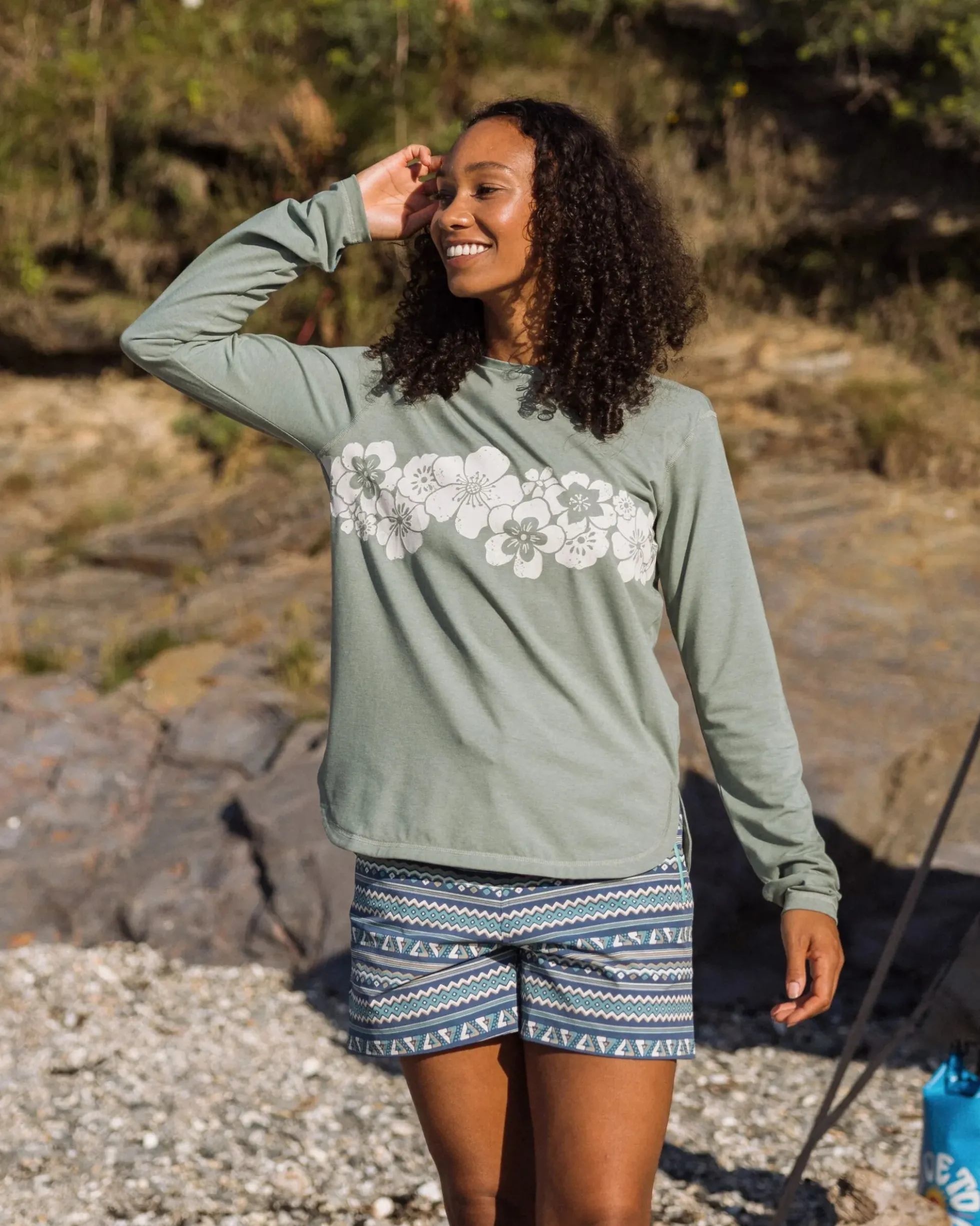 Roamscreen UPF50 Drirelease® Women's LS T-Shirt