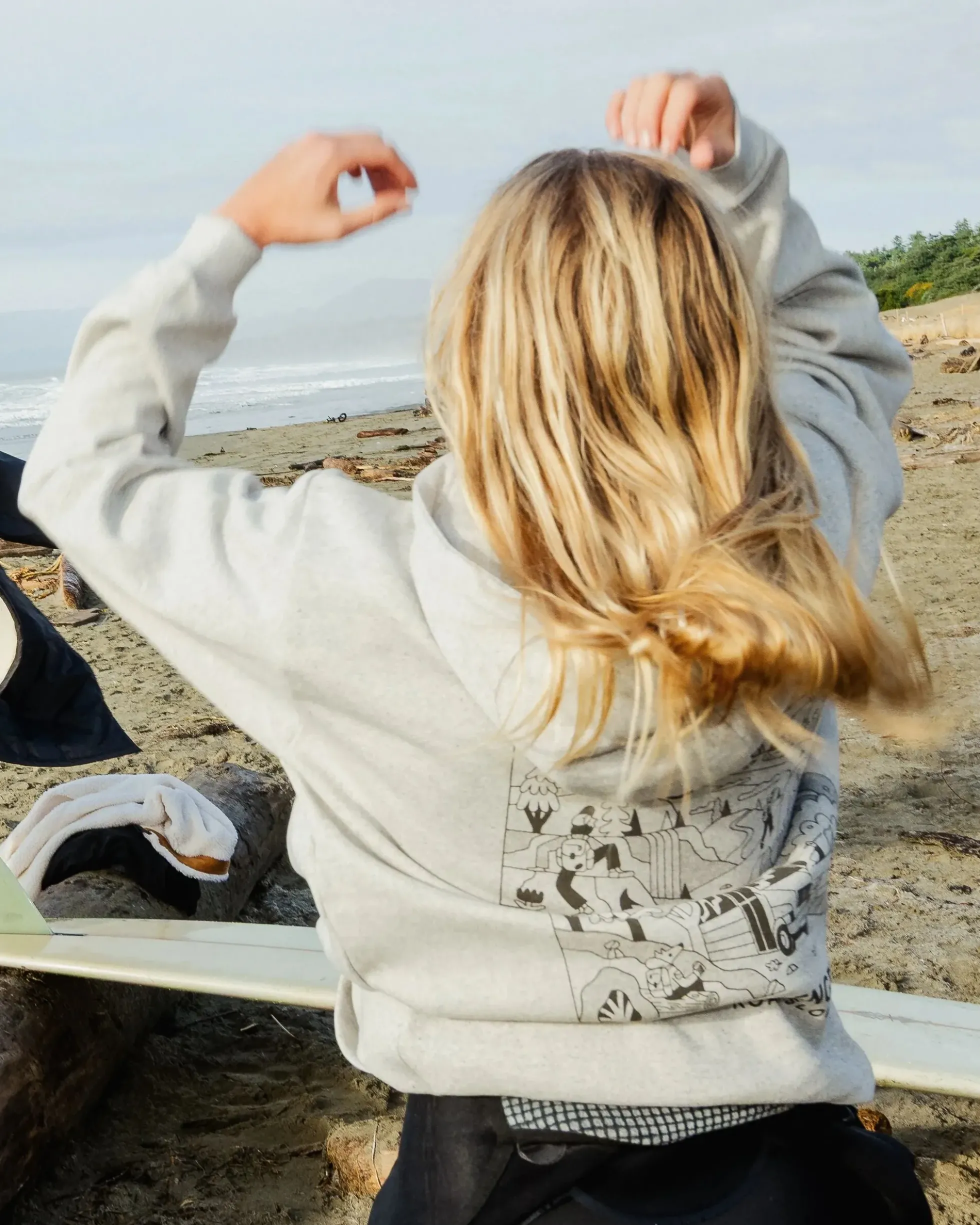 Roam Slow Women's Organic Cotton Hoodie