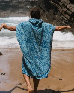 Shoreline Cotton Towel Poncho