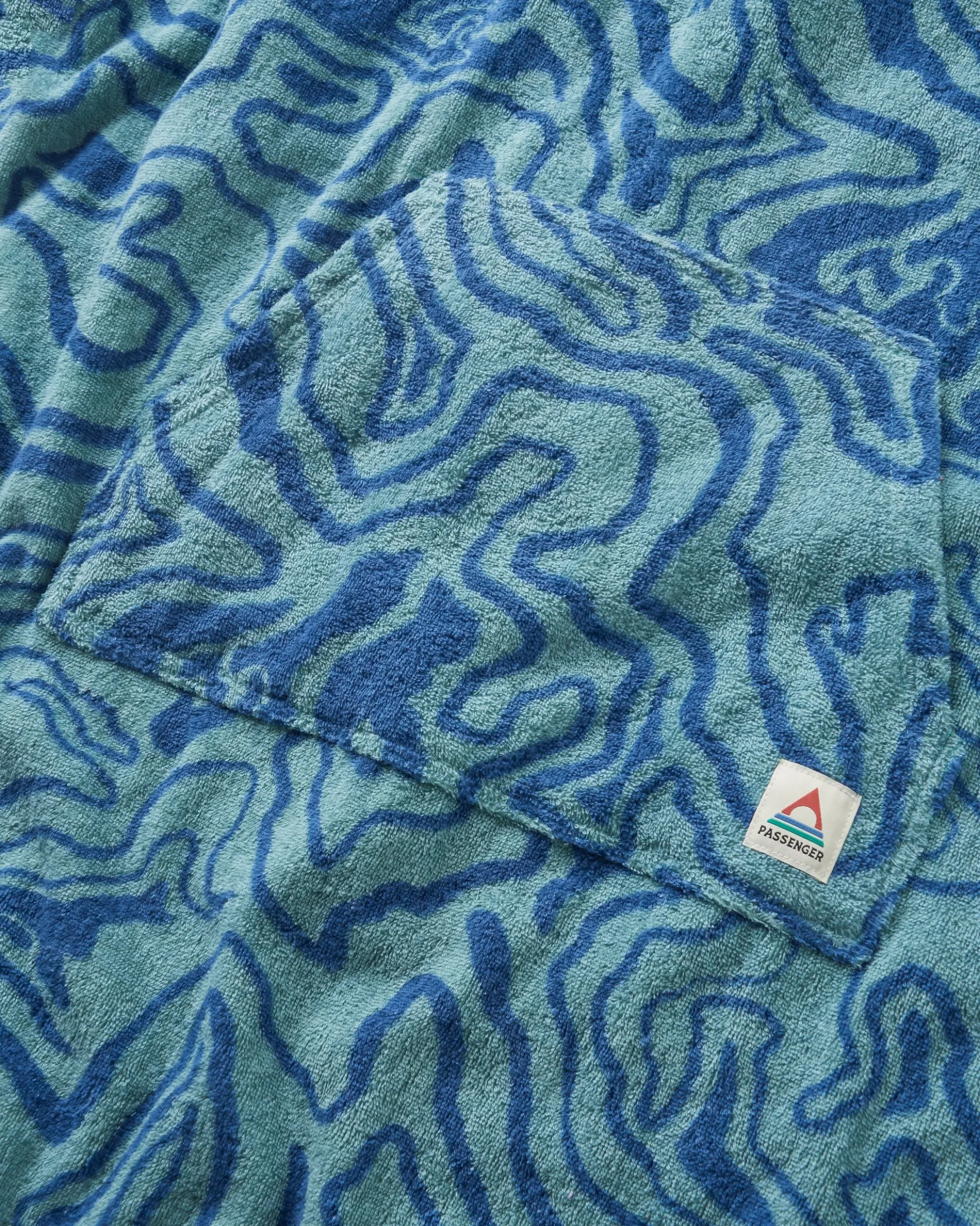Shoreline Cotton Towel Poncho