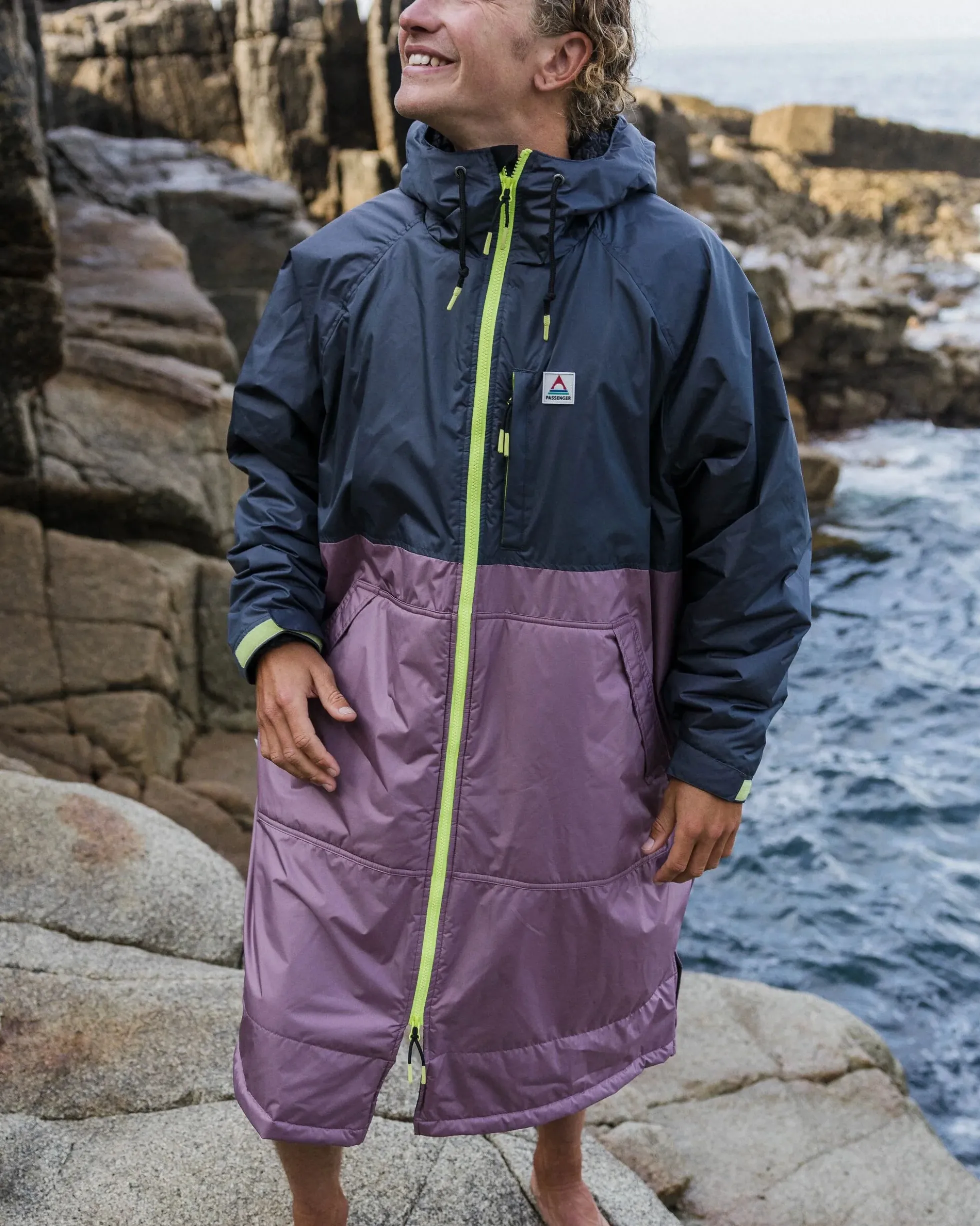 Waves Sherpa Lined Changing Robe