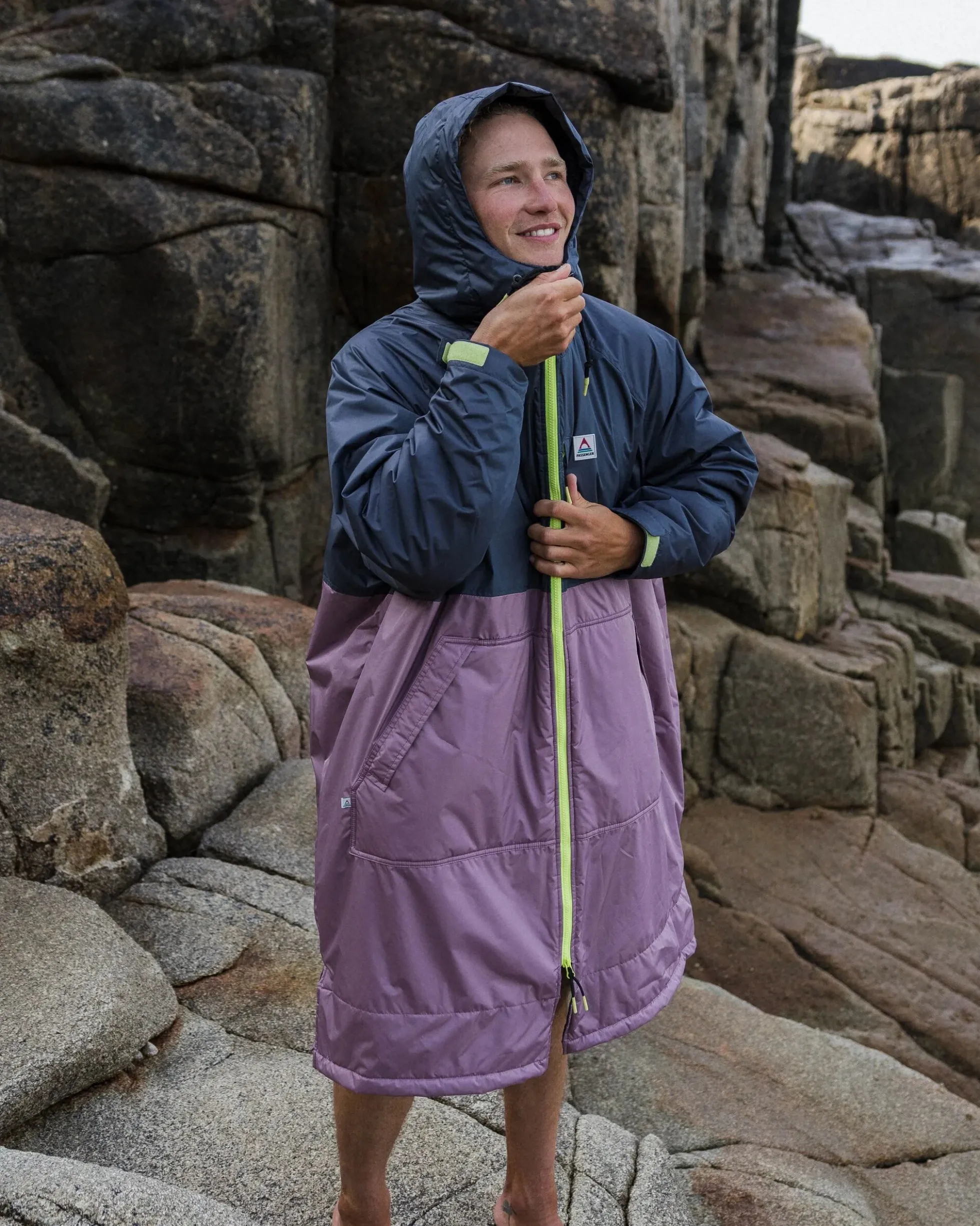 Waves Sherpa Lined Changing Robe