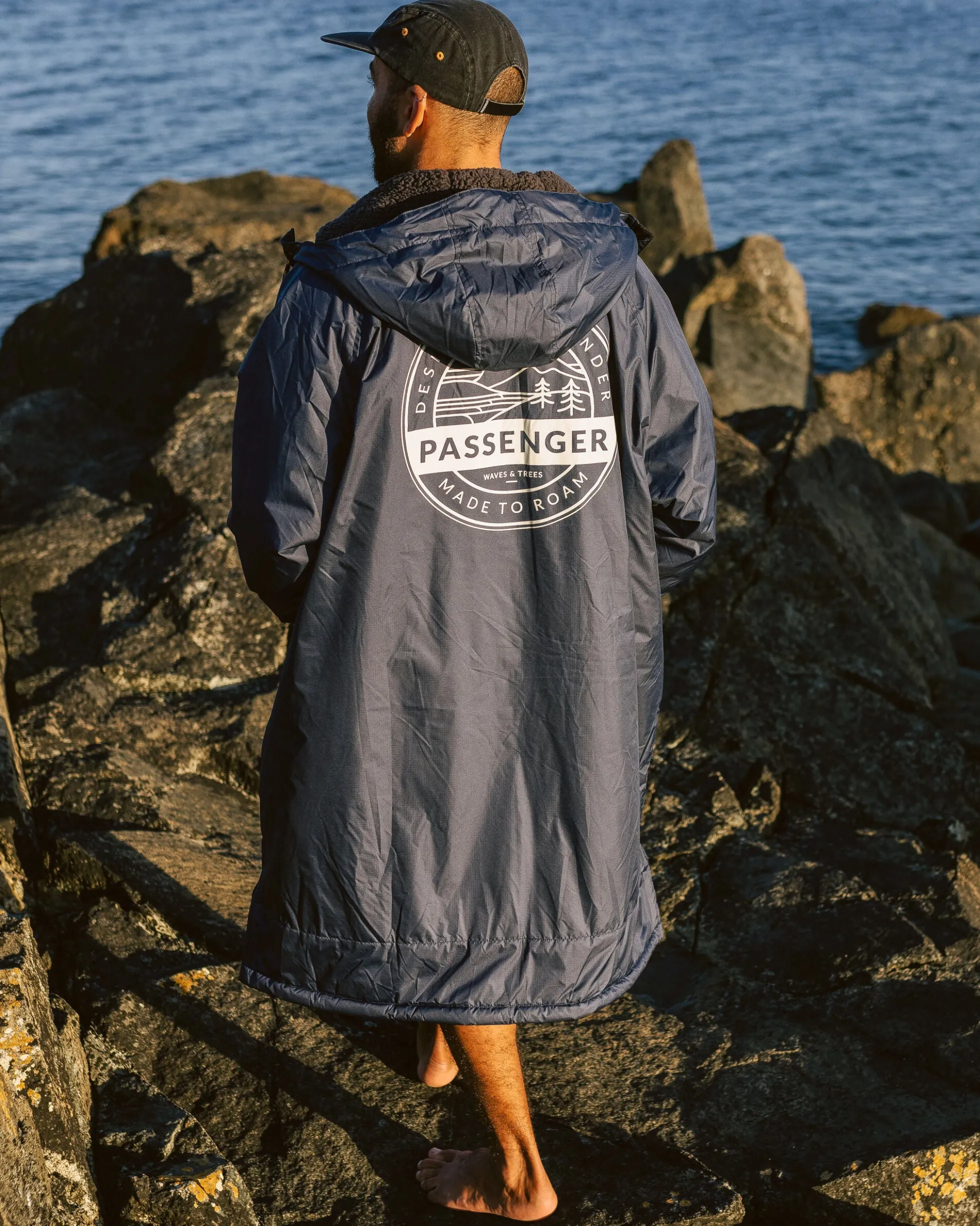 Waves Sherpa Lined Changing Robe