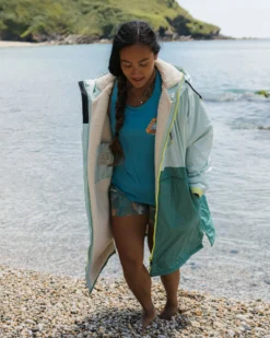Waves Sherpa Lined Changing Robe