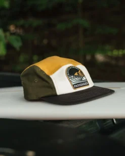 Waves & Trees 5 Panel Cap