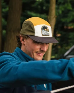 Waves & Trees 5 Panel Cap