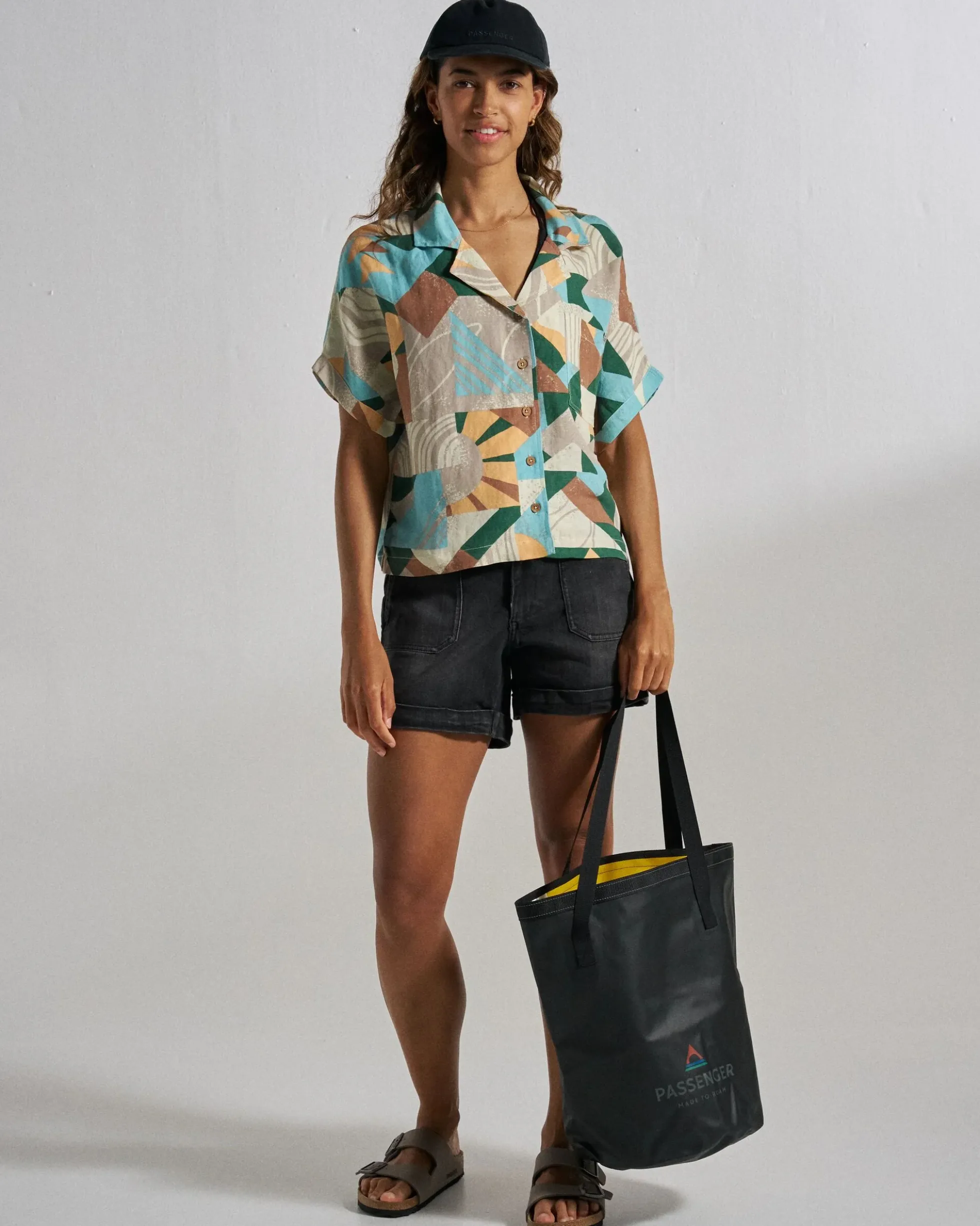 Women's Arden Linen Short Sleeve Shirt