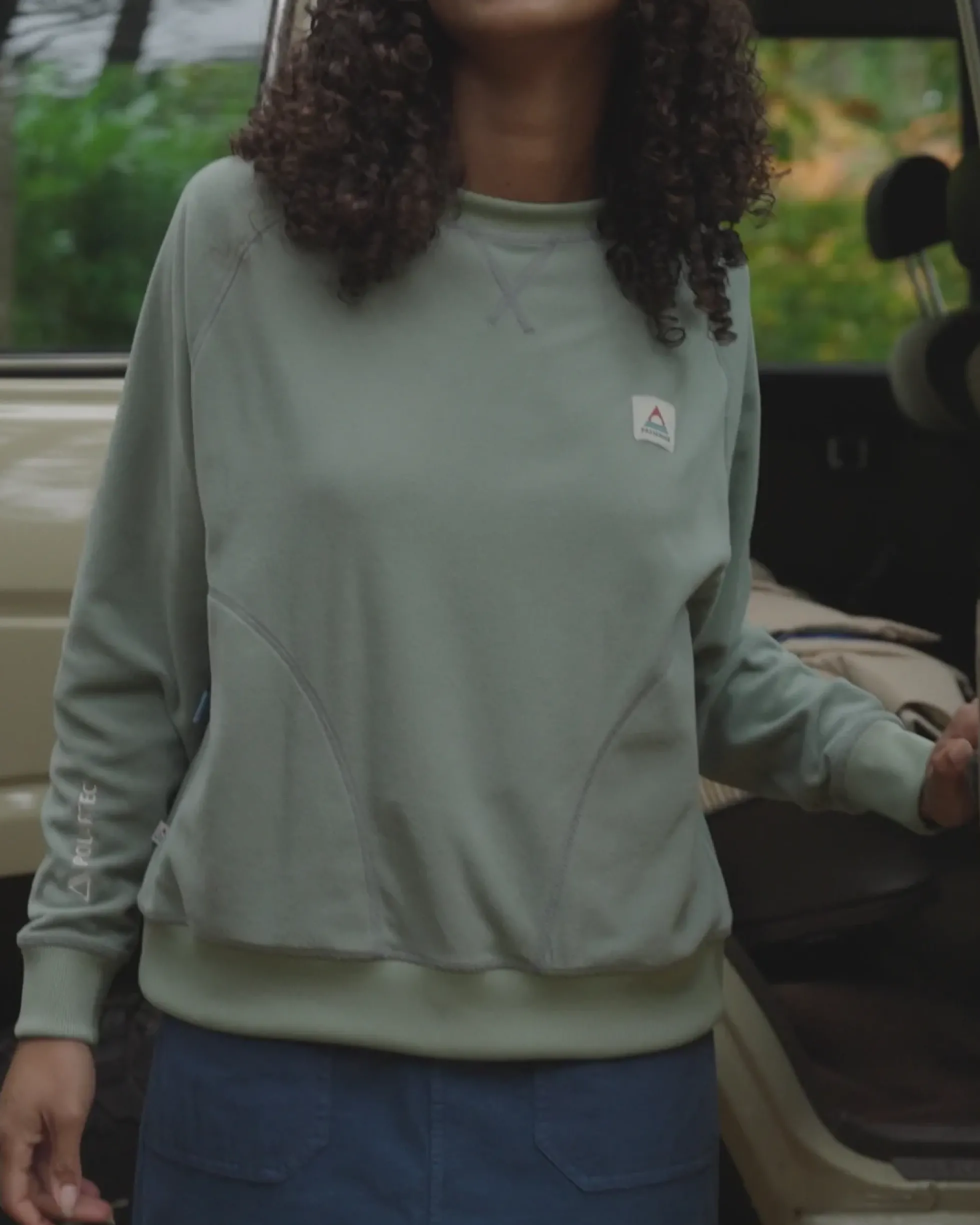 Women's Ayla Micro Polartec® Crew Fleece
