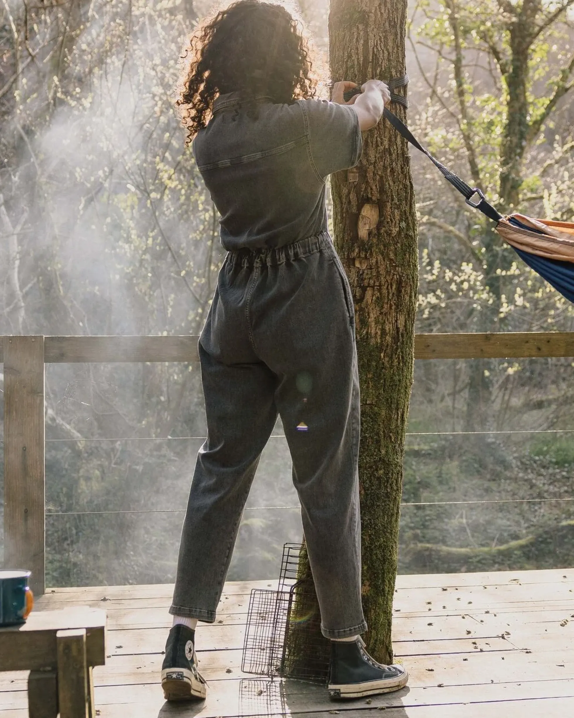 Women's Bluebell Organic Cotton Boiler Suit