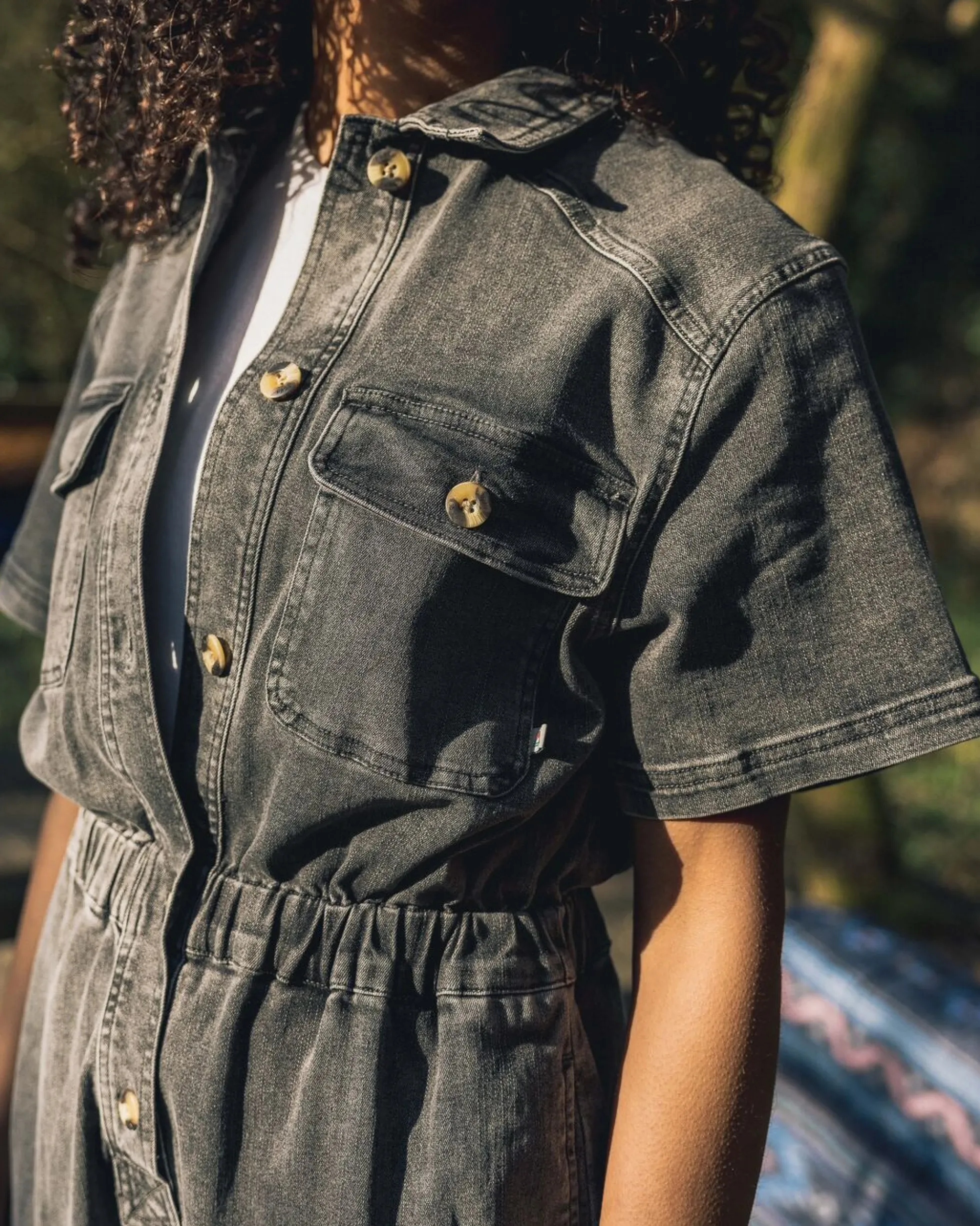 Women's Bluebell Organic Cotton Boiler Suit
