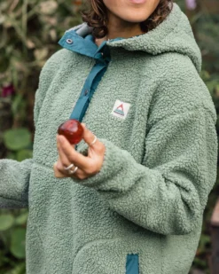 Women's Calla Hooded Polar-Lined Fleece