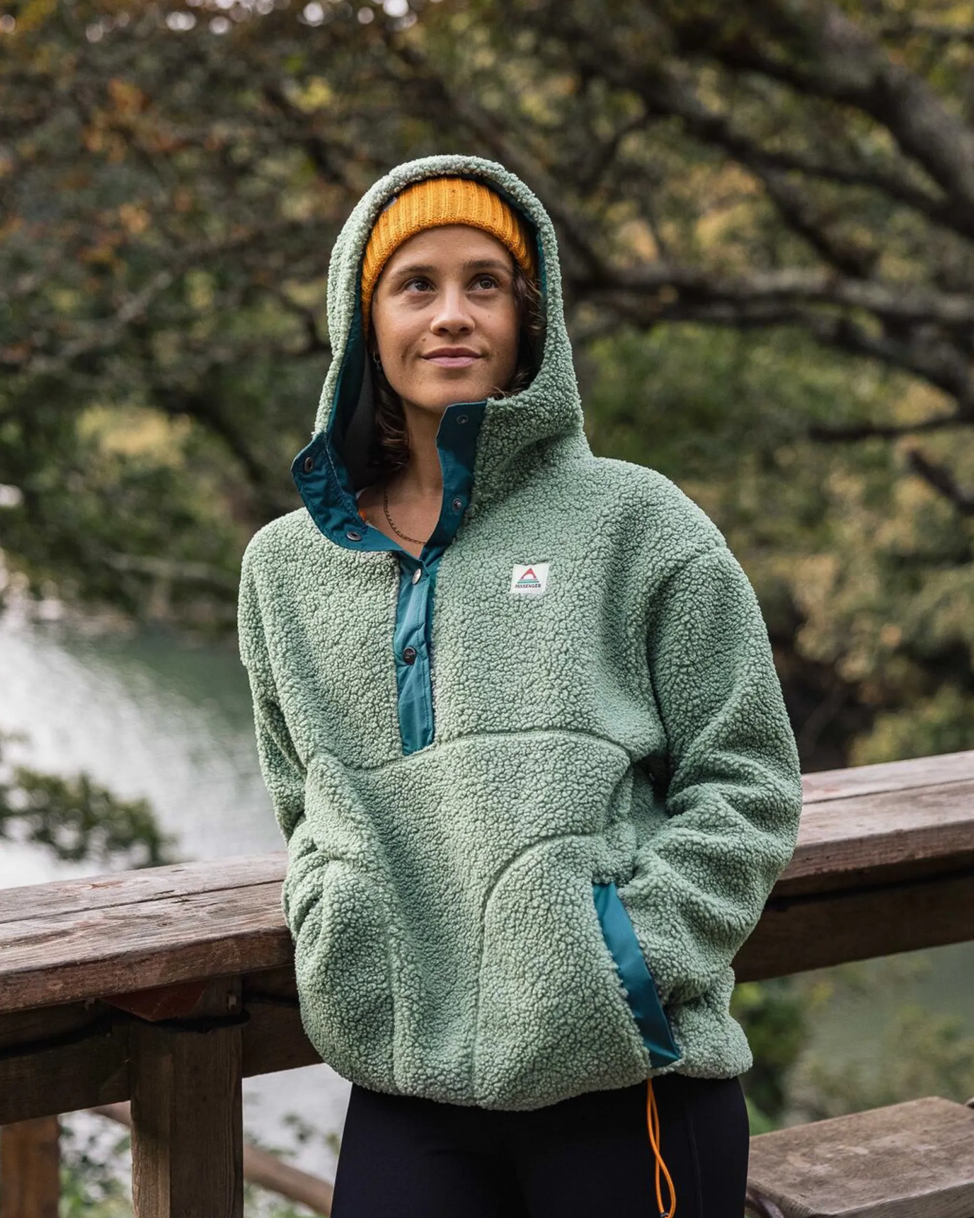 Women's Calla Hooded Polar-Lined Fleece