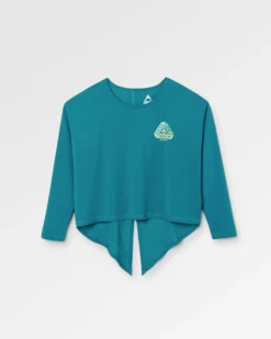 Women's Chakra Tie Back Active LS T-Shirt