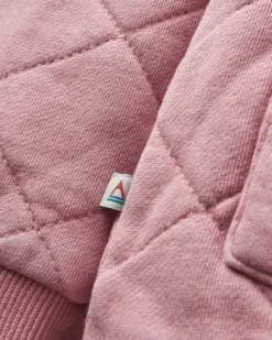 Women's Clementine Quilted Popper Up Hoodie