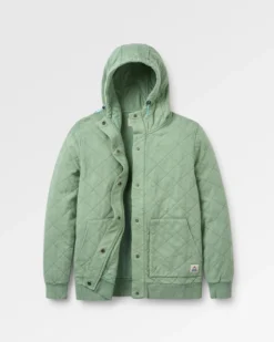 Women's Clementine Quilted Popper Up Hoodie
