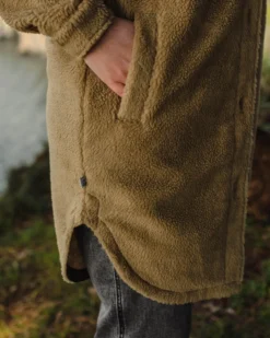 Women's Cloudy Deep-Pile Sherpa Fleece Shirt