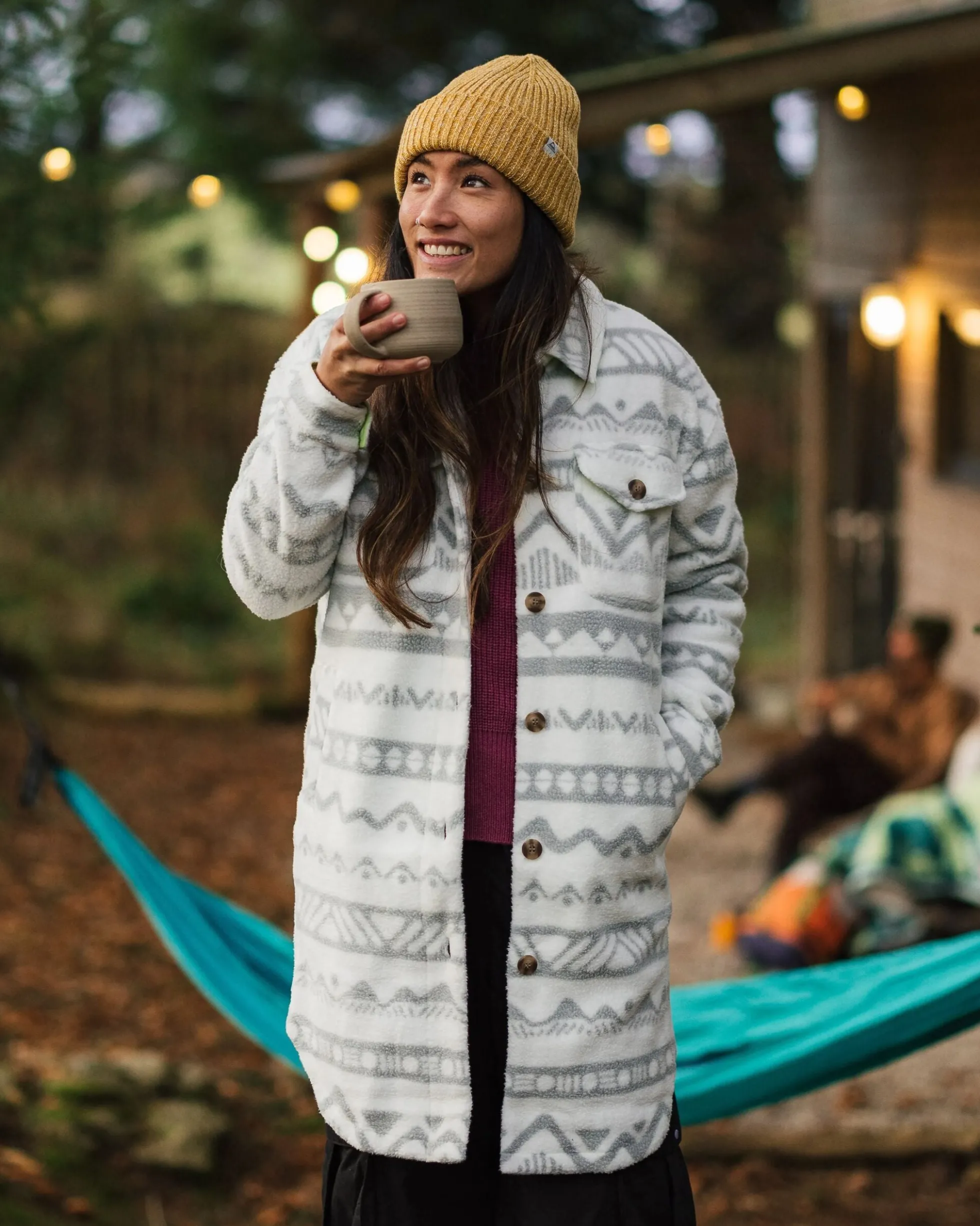 Women's Cloudy Sherpa Fleece Shirt