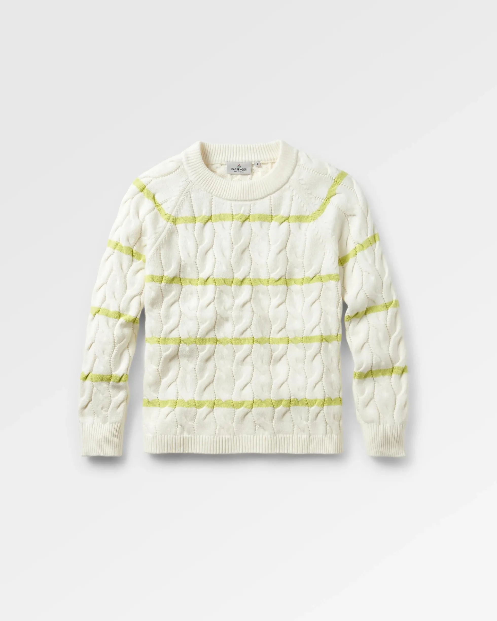 Women's Comfort Stripe Organic Knitted Jumper