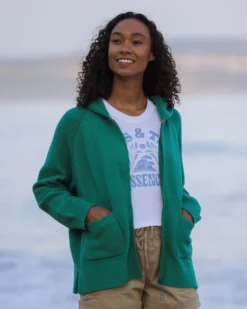 Women's Cove Full Zip Knitted Hoodie