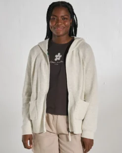 Women's Cove Full Zip Knitted Hoodie