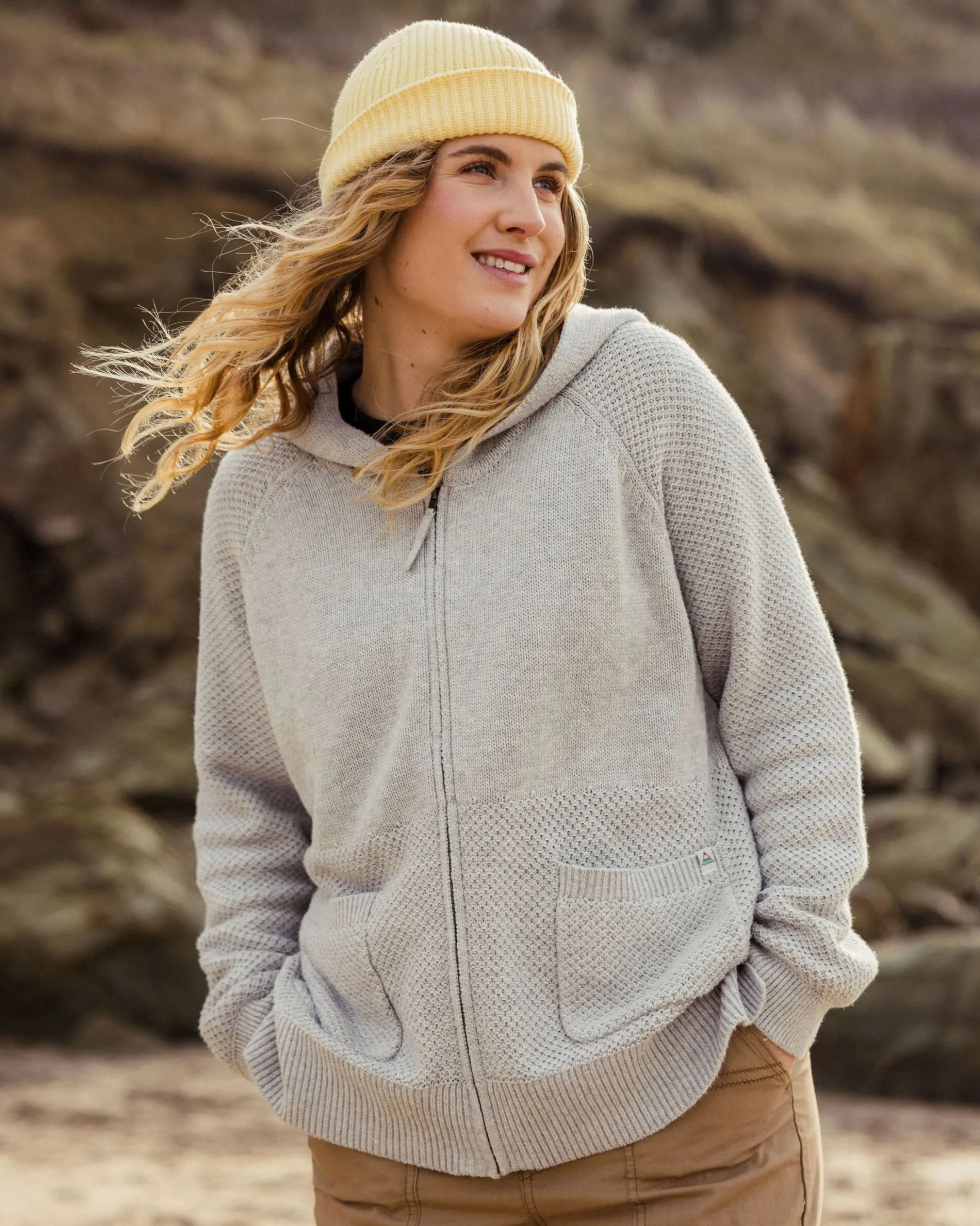 Women's Cove Full Zip Knitted Hoodie