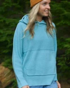 Women's Cove Organic Cotton Knitted Hoodie