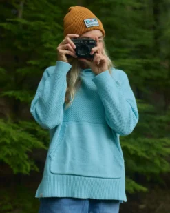 Women's Cove Organic Cotton Knitted Hoodie
