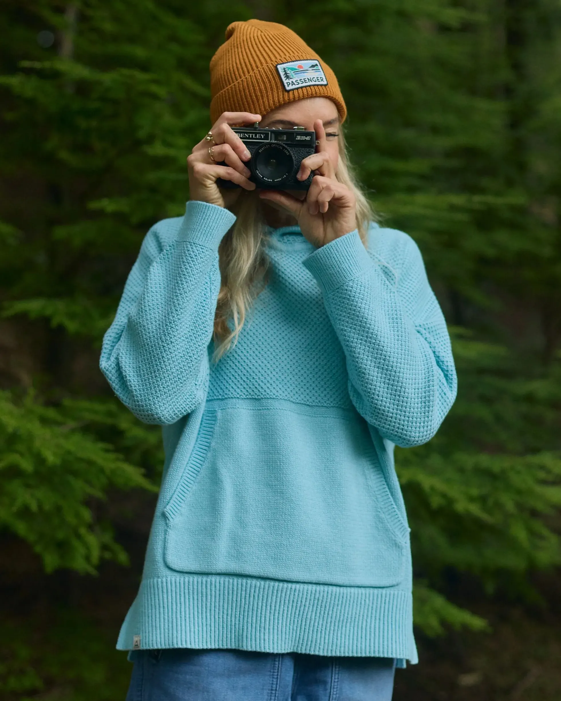 Women's Cove Organic Cotton Knitted Hoodie